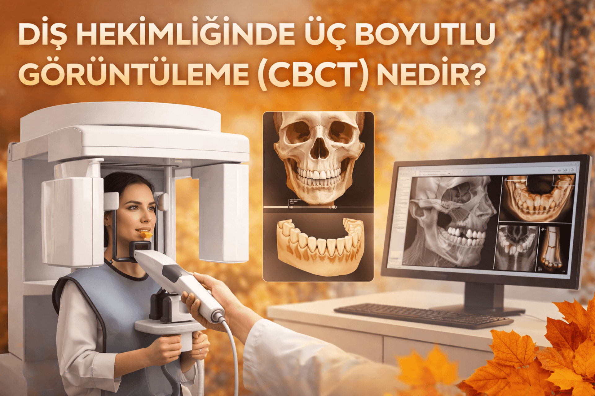 Diş Hekimliğinde Üç Boyutlu Görüntüleme (CBCT) Nedir?