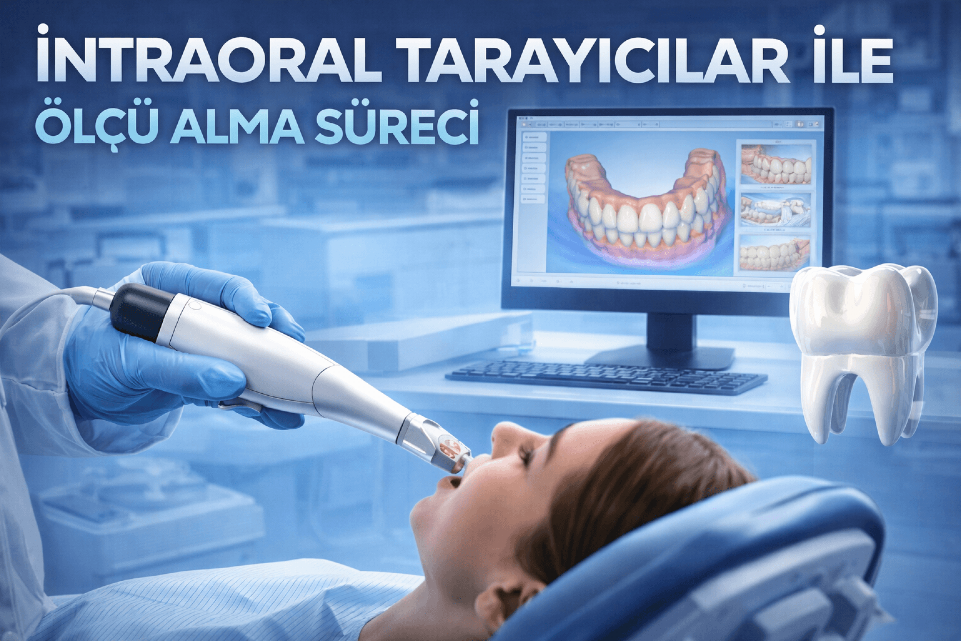 İntraoral Tarayıcılar ile Ölçü Alma Süreci