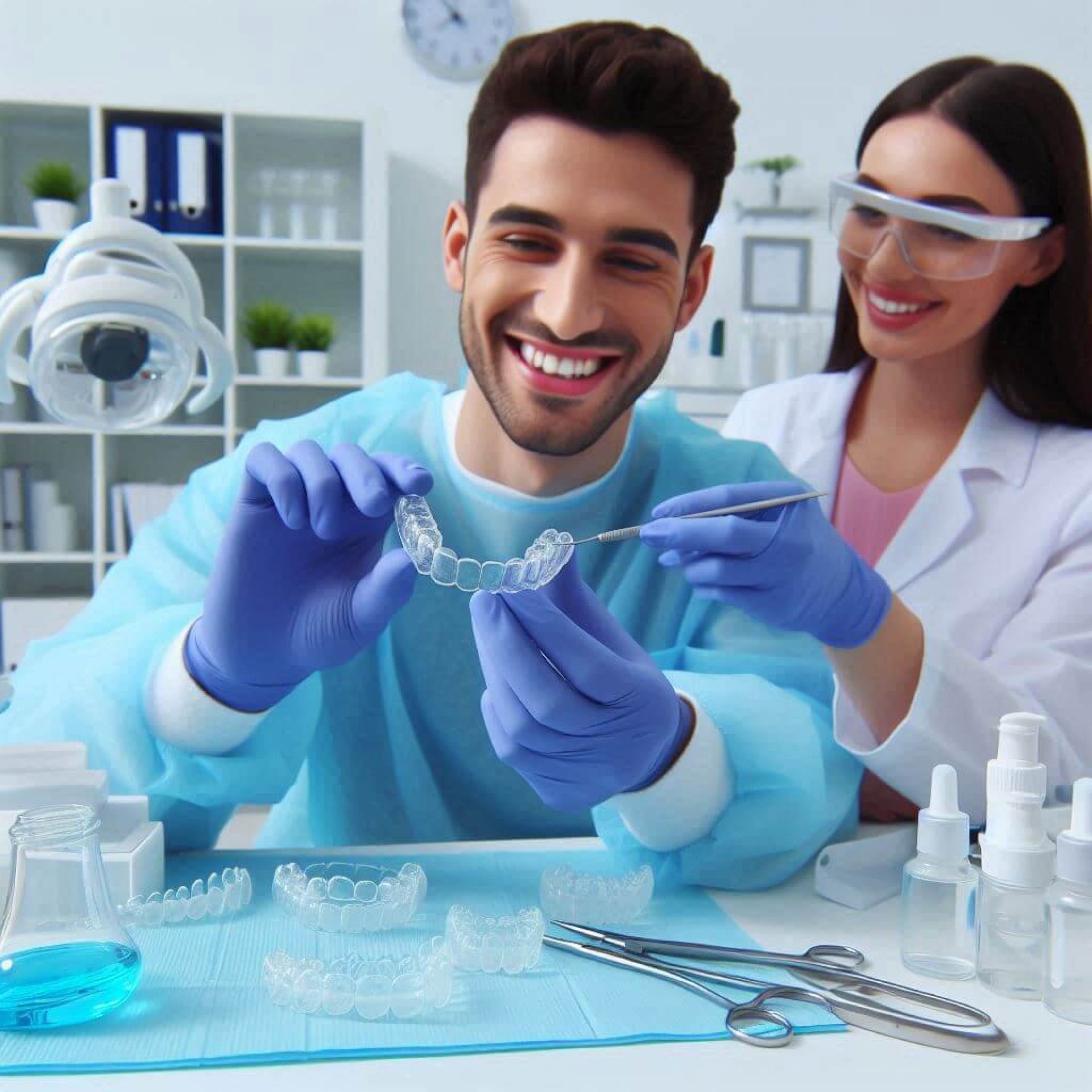 Kliniğimizde In-House Şeffaf Plak Tedavisi Uygulaması Yapmaktayız!
